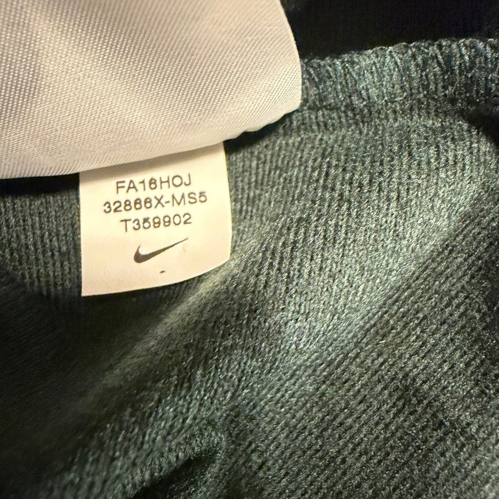 Michigan State Spartans Nike Pullover Men XXL Green Dri-FIT 1/4 Zip 32866X-MS5 - Picture 5 of 11